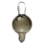 Unity Glassworks - Puffco Peak Carta Bubble Cap - Metal Fleck & Clear