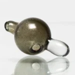 Unity Glassworks - Puffco Peak Carta Bubble Cap - Metal Fleck & Clear - Image 3