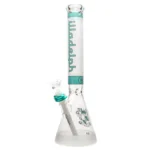 Illadelph - Short Beaker - Frosted Signature Series - Teal Label