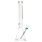 Illadelph - Medium Beaker - 7mm - Teal & White Label - Image 2