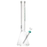 Illadelph - Medium Beaker - 7mm - Teal & White Label - Image 2