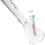 Illadelph - Medium Beaker - 7mm - Teal & White Label - Image 3
