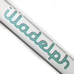 Illadelph - Medium Beaker - 7mm - Teal & White Label - Image 4
