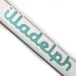 Illadelph - Medium Beaker - 7mm - Teal & White Label - Image 4