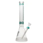Illadelph - Short Beaker - Frosted Signature Series - Teal Label - Image 2