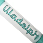 Illadelph - Short Beaker - Frosted Signature Series - Teal Label - Image 3