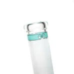 Illadelph - Short Beaker - Frosted Signature Series - Teal Label - Image 4