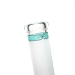 Illadelph - Short Beaker - Frosted Signature Series - Teal Label - Image 4