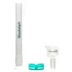 Illadelph - Short Beaker - Frosted Signature Series - Teal Label - Image 7