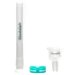 Illadelph - Short Beaker - Frosted Signature Series - Teal Label - Image 7