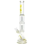 US Tubes - 21 Double Circ Beaker w 24mm - 50x5 - Yellow Classic Label