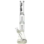 US Tubes - 21 Double Circ Beaker w 24mm - 50x5 - Black Vertical Label