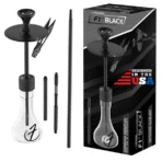 Fantasia F1 Black Hookahs - Image 2
