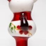 Chazpyle - Panda Pipe - Red & White - Image 5