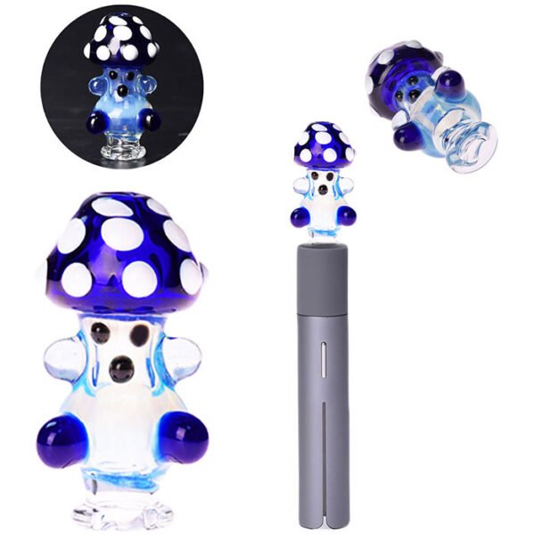 Pivot Compatible Attachment - 2" Silver Fumed Mushroom