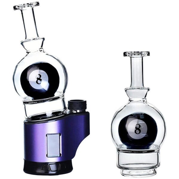Puffco Peak & Pro Compatible Replacement Glass - 5.5" 8Ball Perc