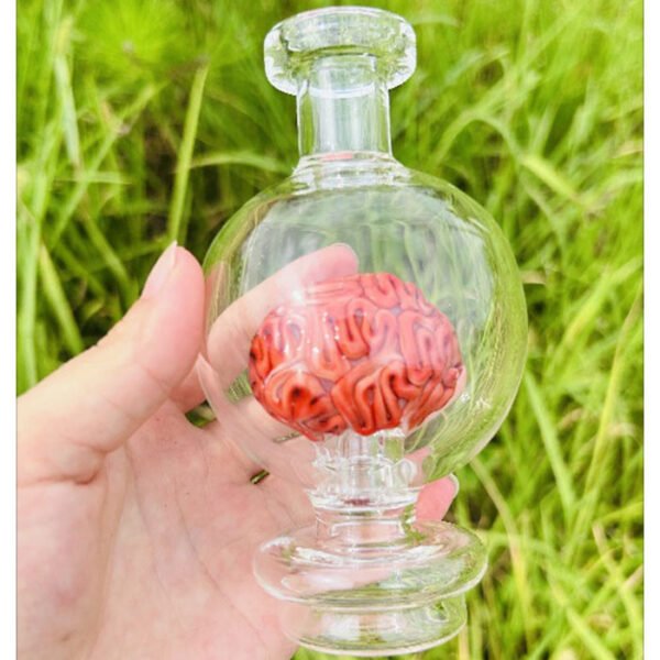 Puffco Peak & Peak Pro Compatible Replacement Glass - 5.3" US Color Brain