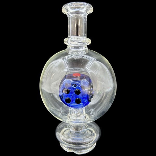 Puffco Peak & Peak Pro Compatible Replacement Glass - 6" Assorted Dice Perc