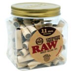 RAW® - Uncoated Tree Tips 11mm - Jar of 100