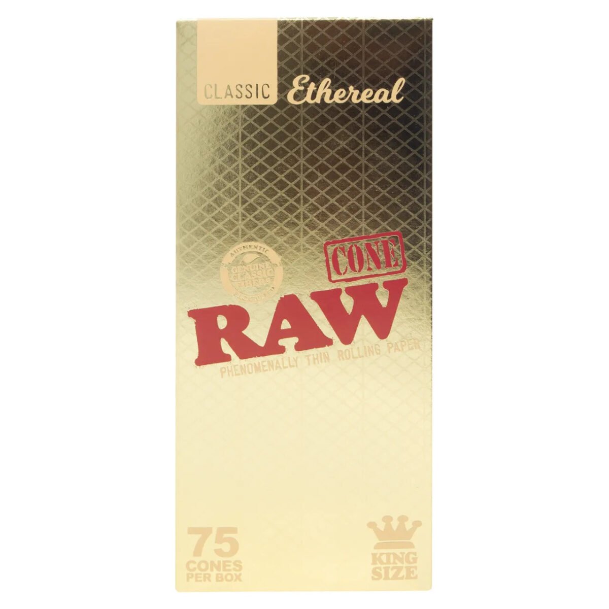 RAW® - Ethereal Pre-Rolled Cone King Size - Box of 75 - Image 3