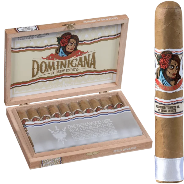 Deadwood Dominicana Robusto Cigars – Box of 10 (5" × 50)