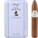 Davidoff Winston Churchill Belicoso - 20 Cigars 5/4 Tins (4.5" × 46)